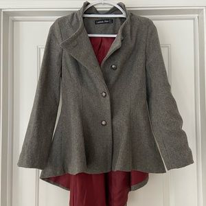 Lookbook peplum jacket/peacoat